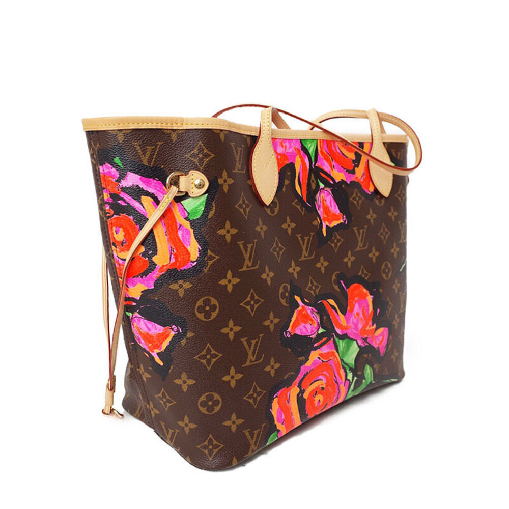 Louis Vuitton Roses Neverfull tote limited edition Stephen Sprouse Pink - Picture 2 of 5